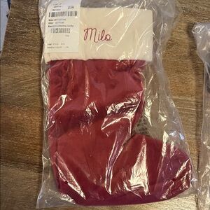 Pottery Barn Red Holiday Stocking